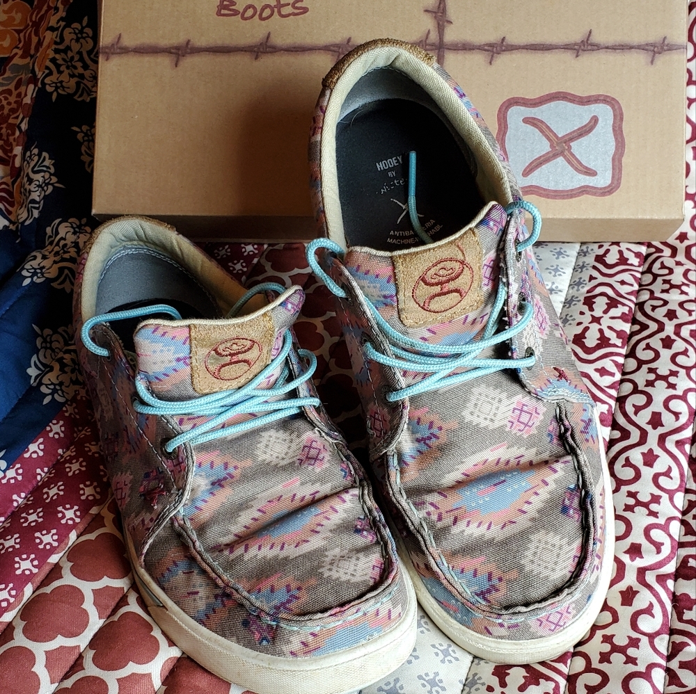 Twisted X Hooey Tan Aztec